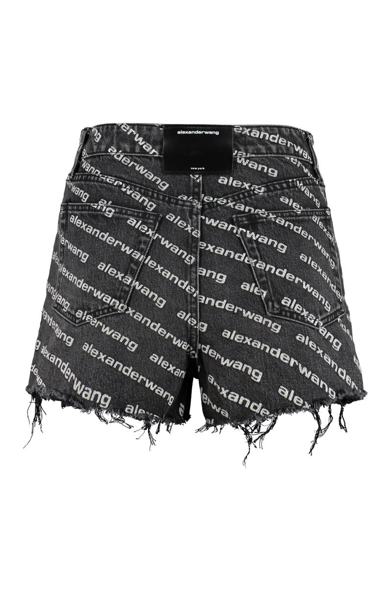 Alexander Wang Bite Denim Shorts