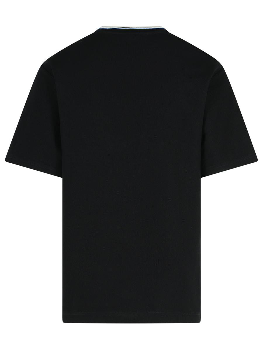Dolce & Gabbana Black Cotton T-Shirt