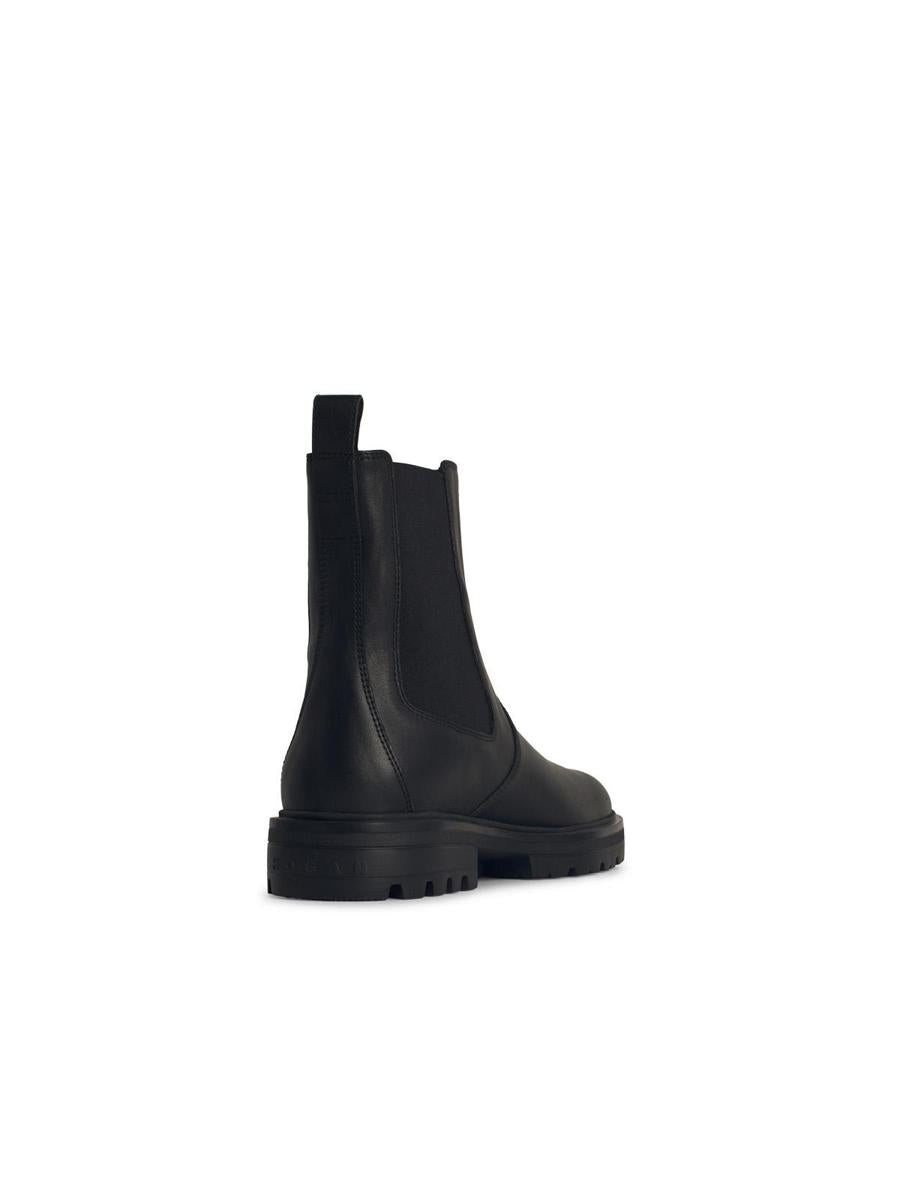 Hogan 'H673' Black Leather Boots