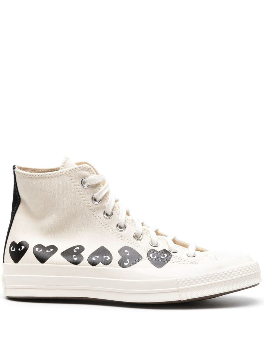 Comme Des Garçons Play High Sneakers