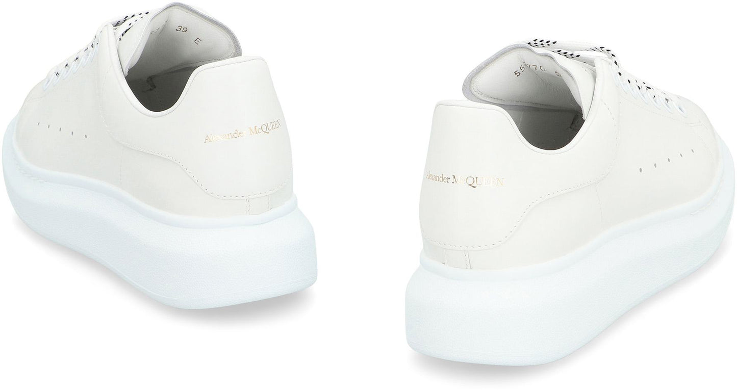 Alexander McQueen Leather Chunky Sneakers