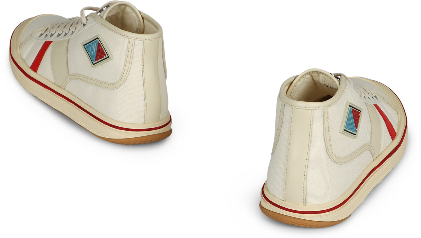 Bottega Veneta Eliot Mid-Top Sneakers