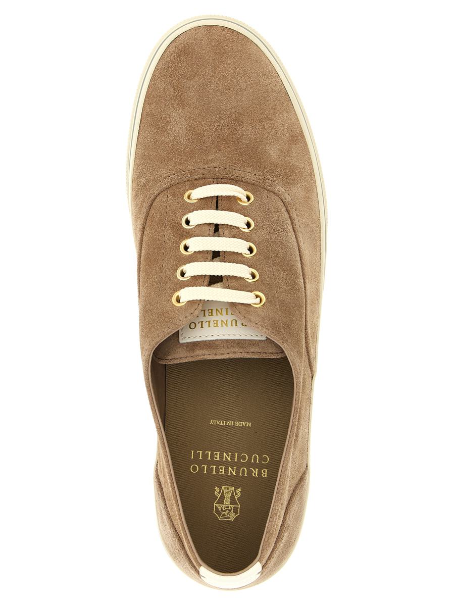Brunello Cucinelli Suede Sneakers