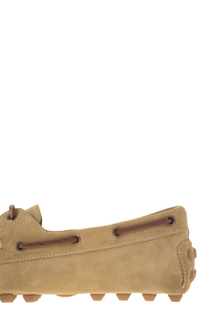 Tod'S Rubber Bubble Suede Boat