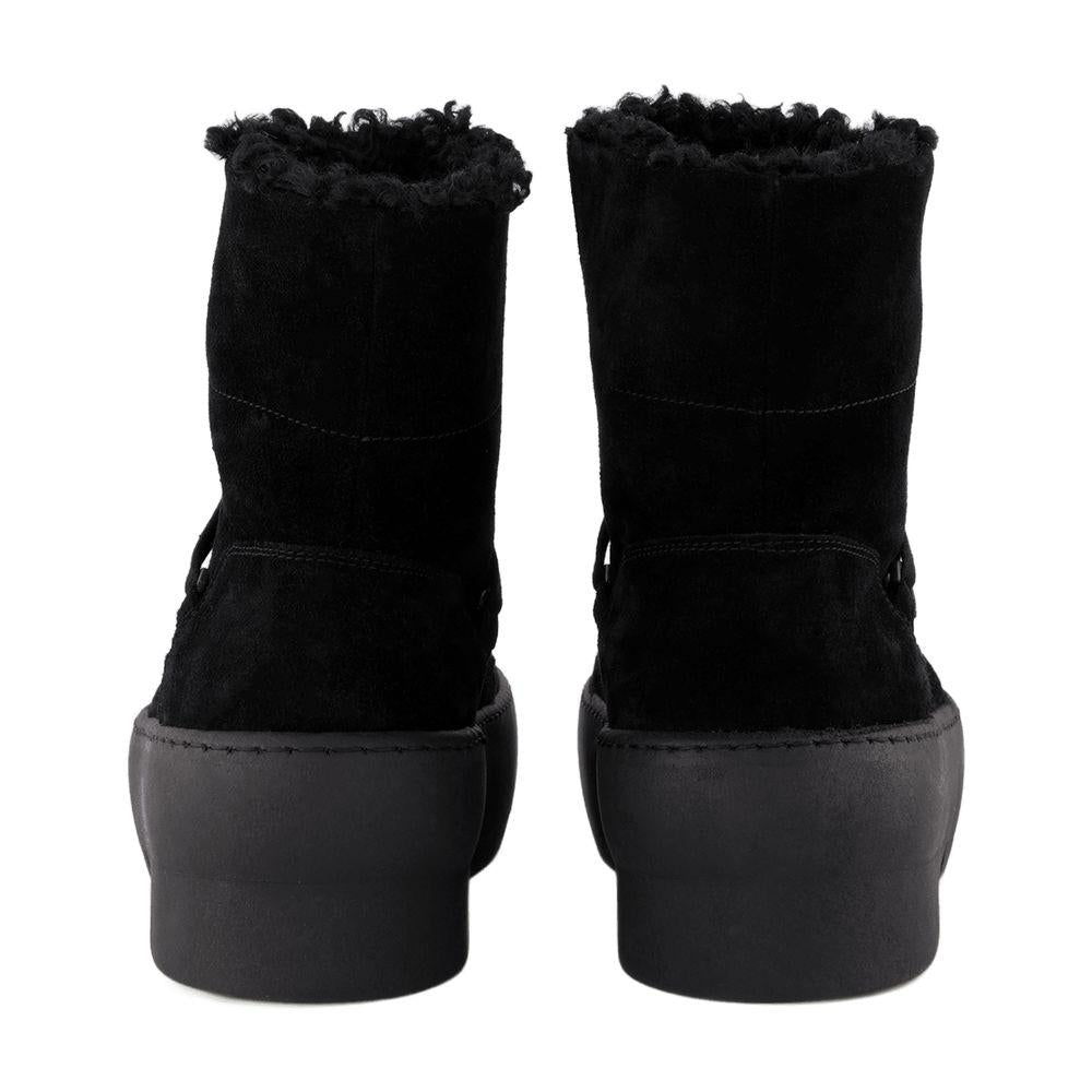 Gia Borghini Chunky Sole Lace-Up Boots