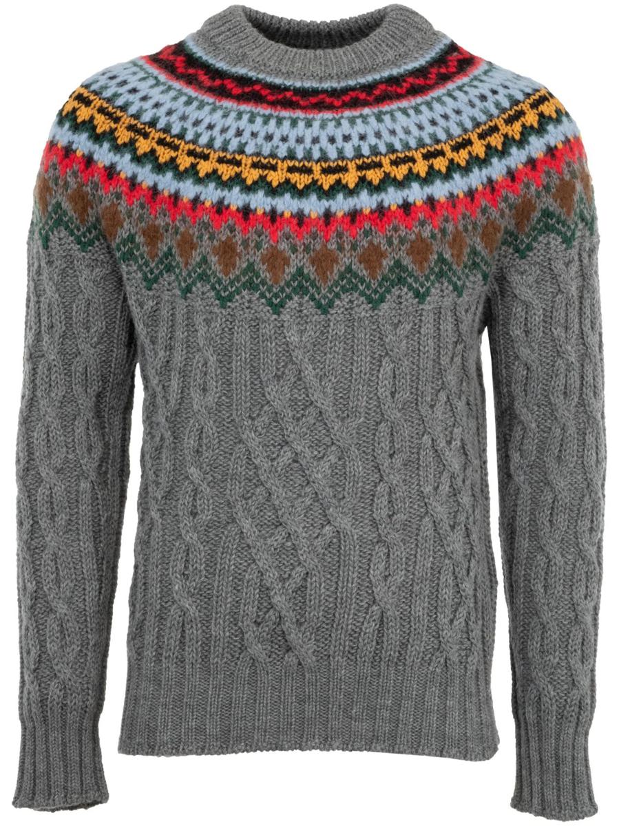 Moncler Grenoble Cable-Knit Sweater
