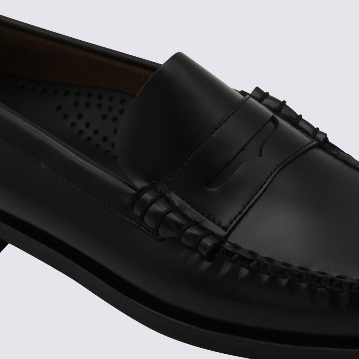 Sebago Black Leather Loafers