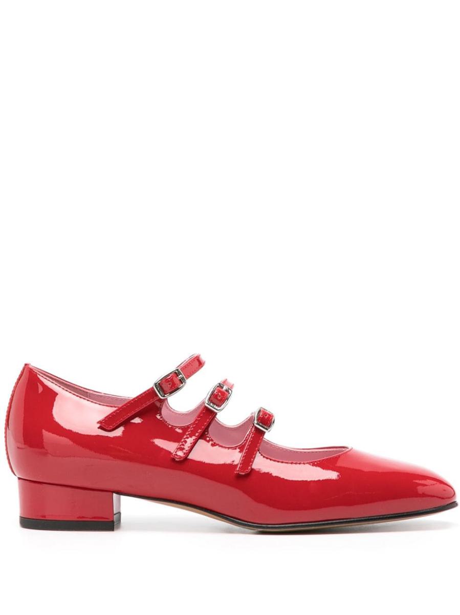 Carel Paris Ariana Patent Leather Red Shoes