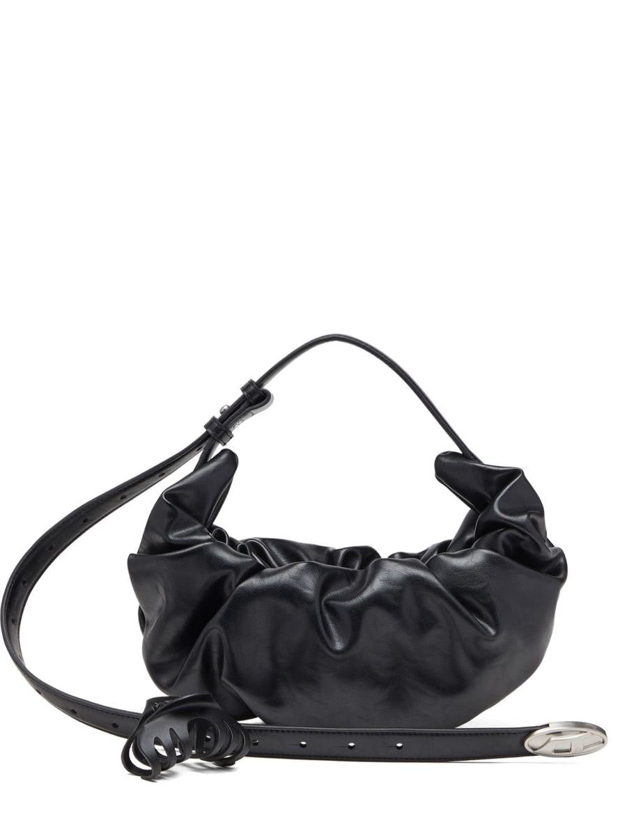 Diesel Grab-D Small Black Shoulder Bag