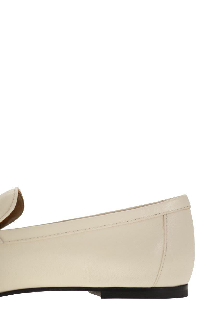 Tod'S Leather Loafer With Accessory