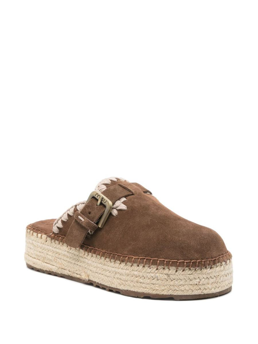 Mou Leather Slippers