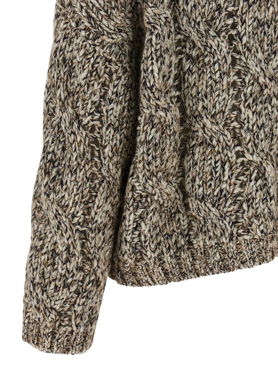 Brunello Cucinelli 'Dazzling Net' Sweater