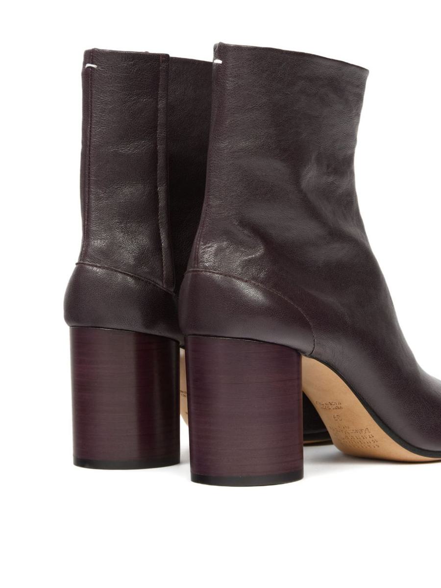 Maison Margiela Tabi Leather Ankle Boots