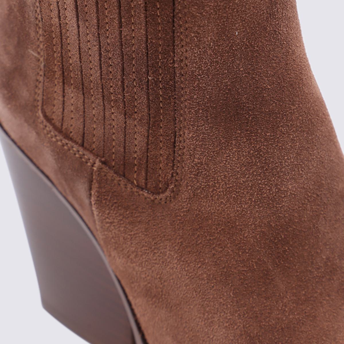 Paris Texas Camel Suede Boots