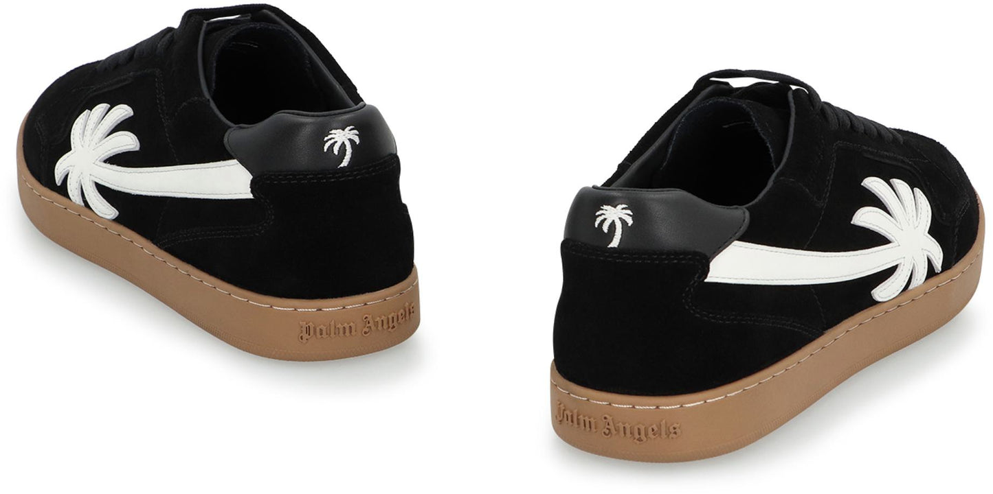 Palm Angels Venice Leather Low-Top Sneakers