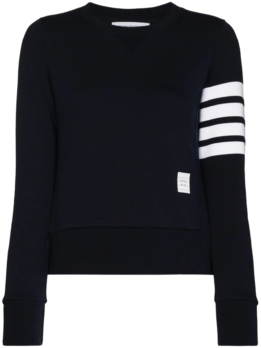 Thom Browne Sweatshirt With Striped Detail