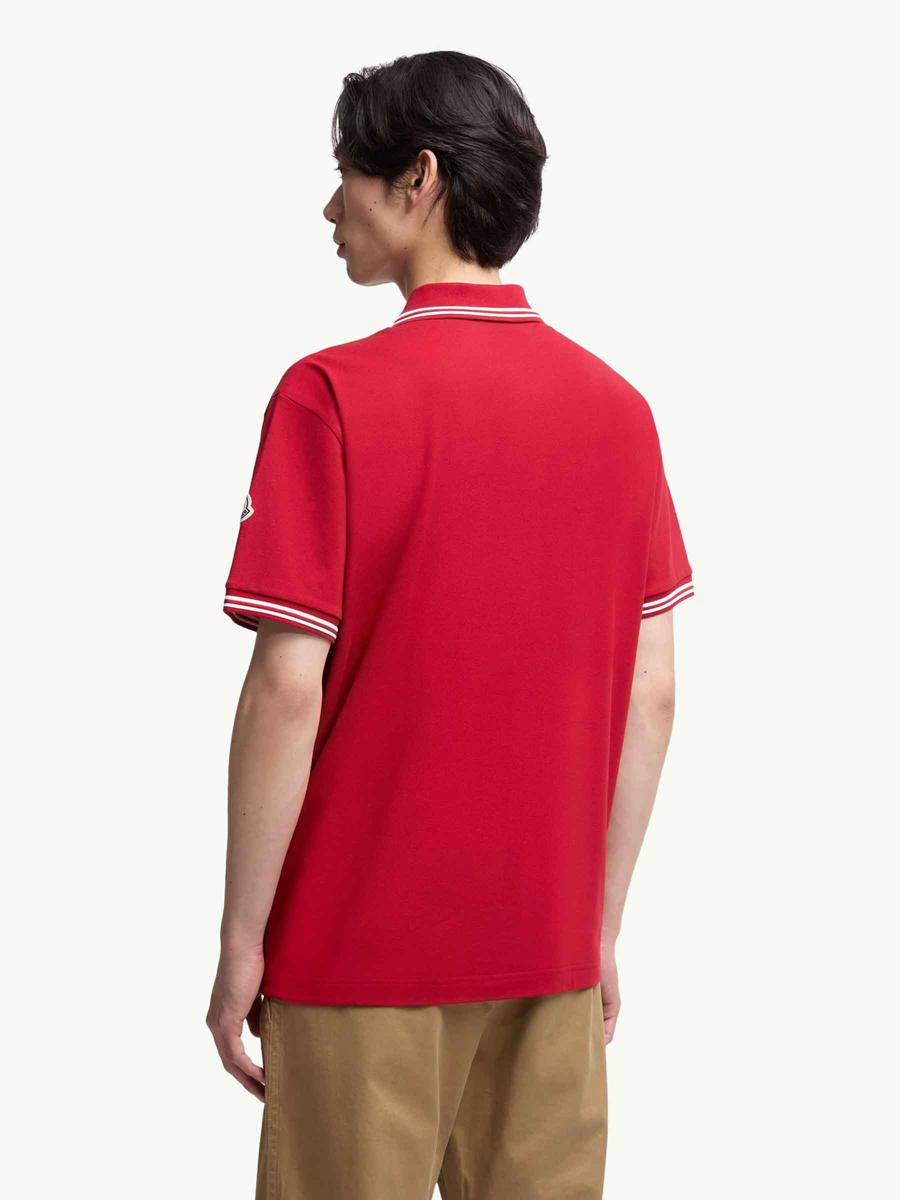 Moncler Embroidered Polo