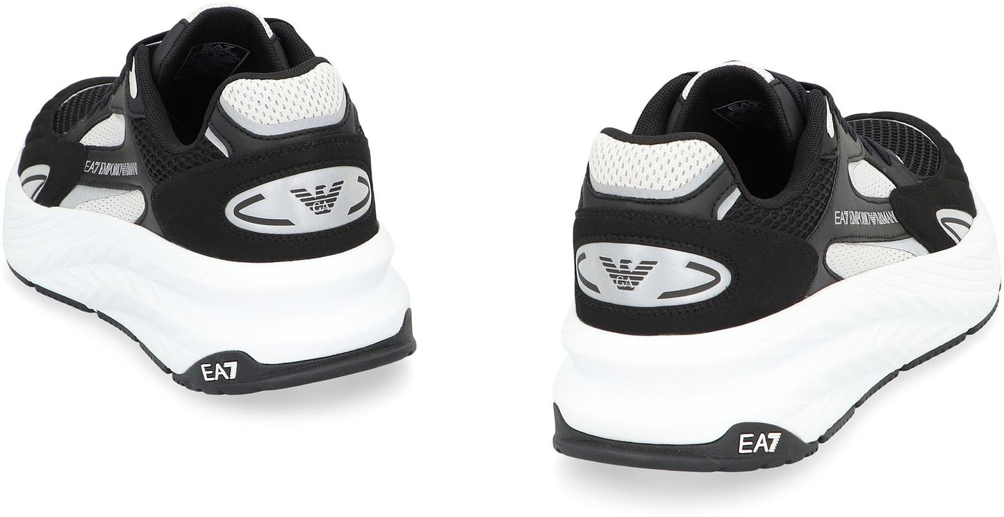 Ea7 Emporio Armani Mesh Sneakers