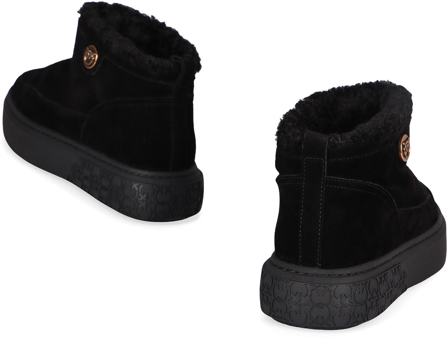 Pinko Yoko Suede Ankle Boots