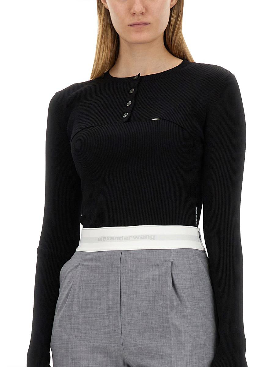 Alexander Wang Cropped Sweater