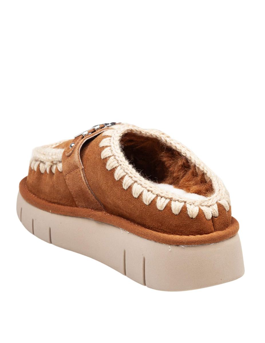 Mou Bounce Double-Face Sheepskin Clog