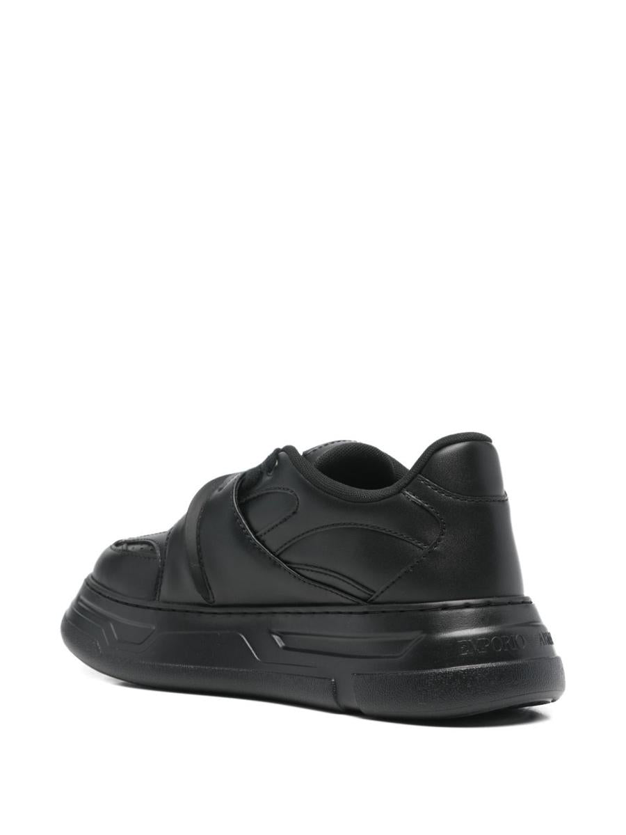 Emporio Armani Leather Sneakers