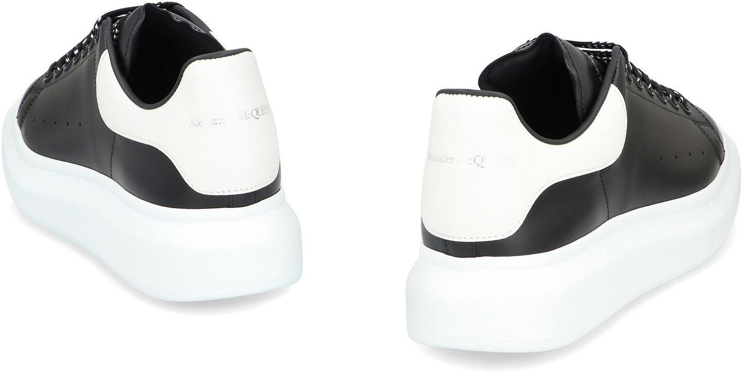 Alexander McQueen Leather Chunky Sneakers