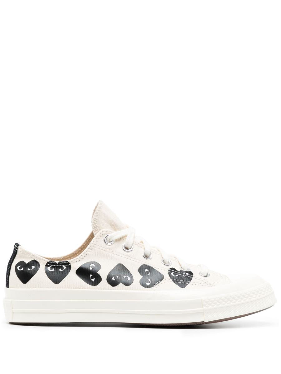 Comme Des Garçons Play Multi Heart Ct70 Low Top Shoes