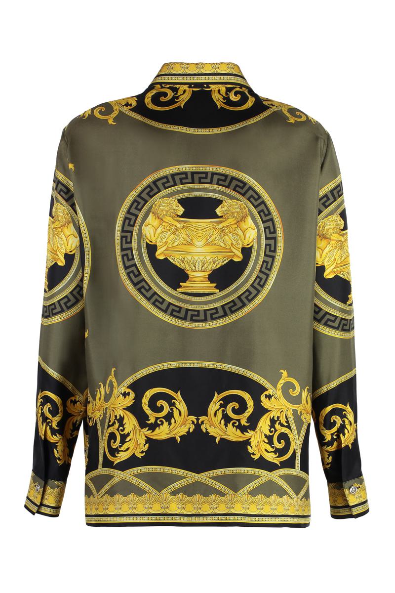 Versace Printed Silk Shirt