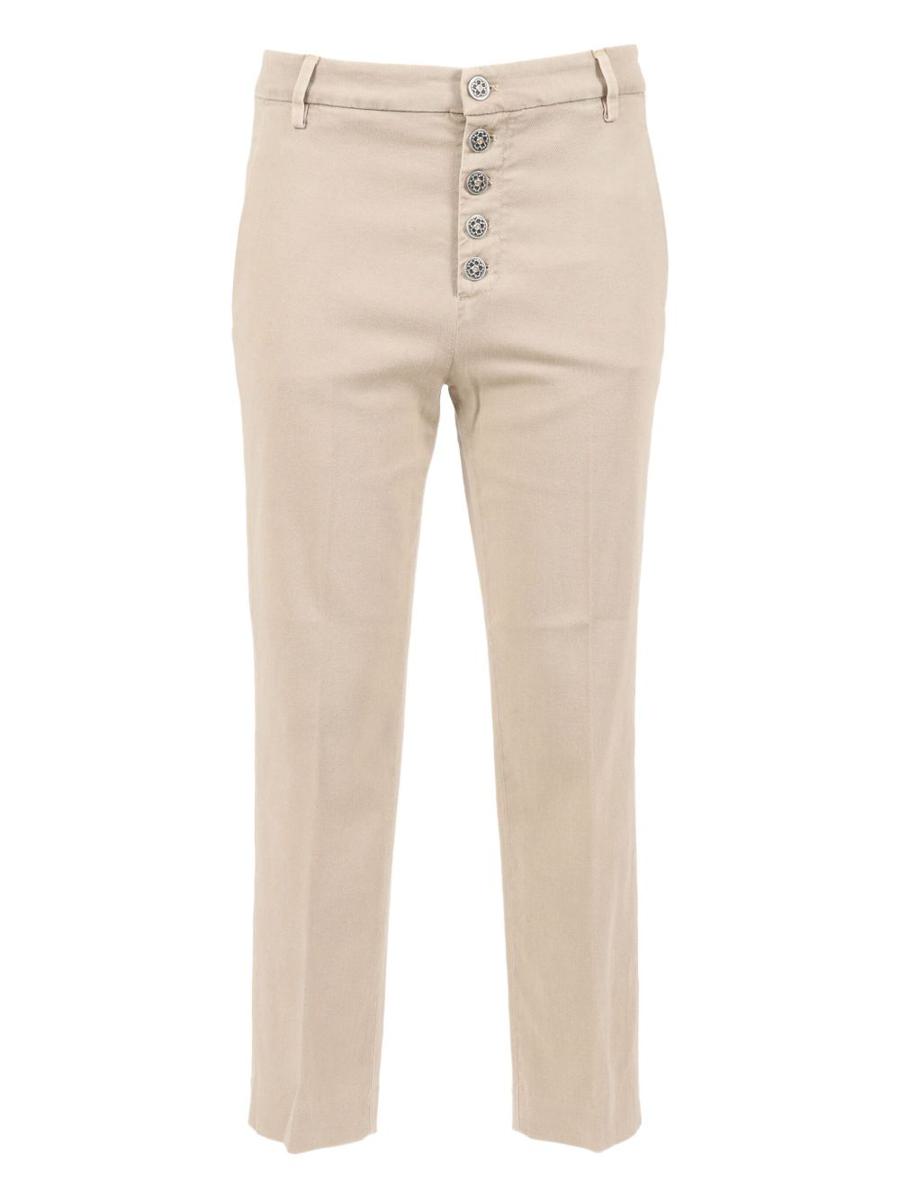 Dondup Beige 'Nima' Pants In Cotton