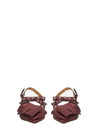 Ganni Satin Ballerina