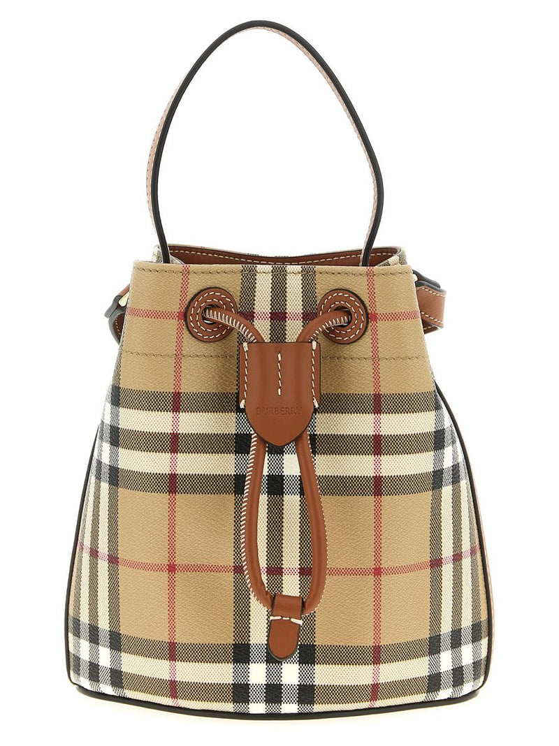 Burberry Check Bucket Bag