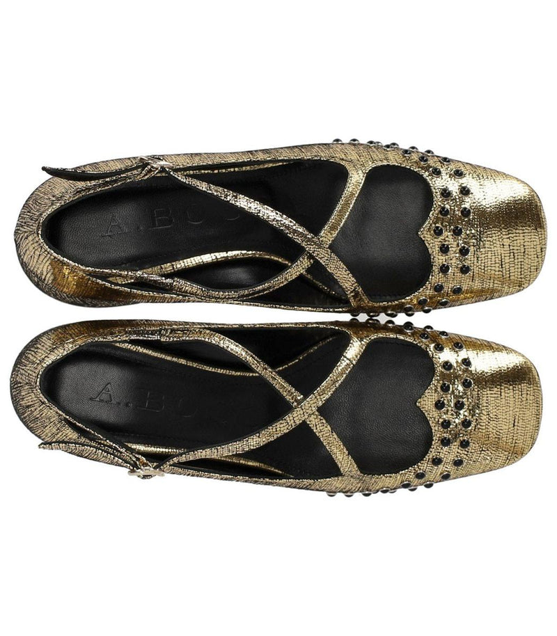 A.Bocca Two For Love Gold Pump