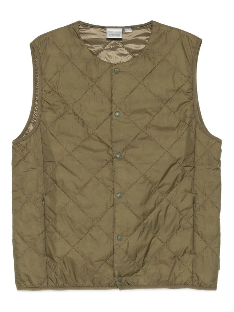 Gramicci Thermal Insulation Quilted Vest Clothing