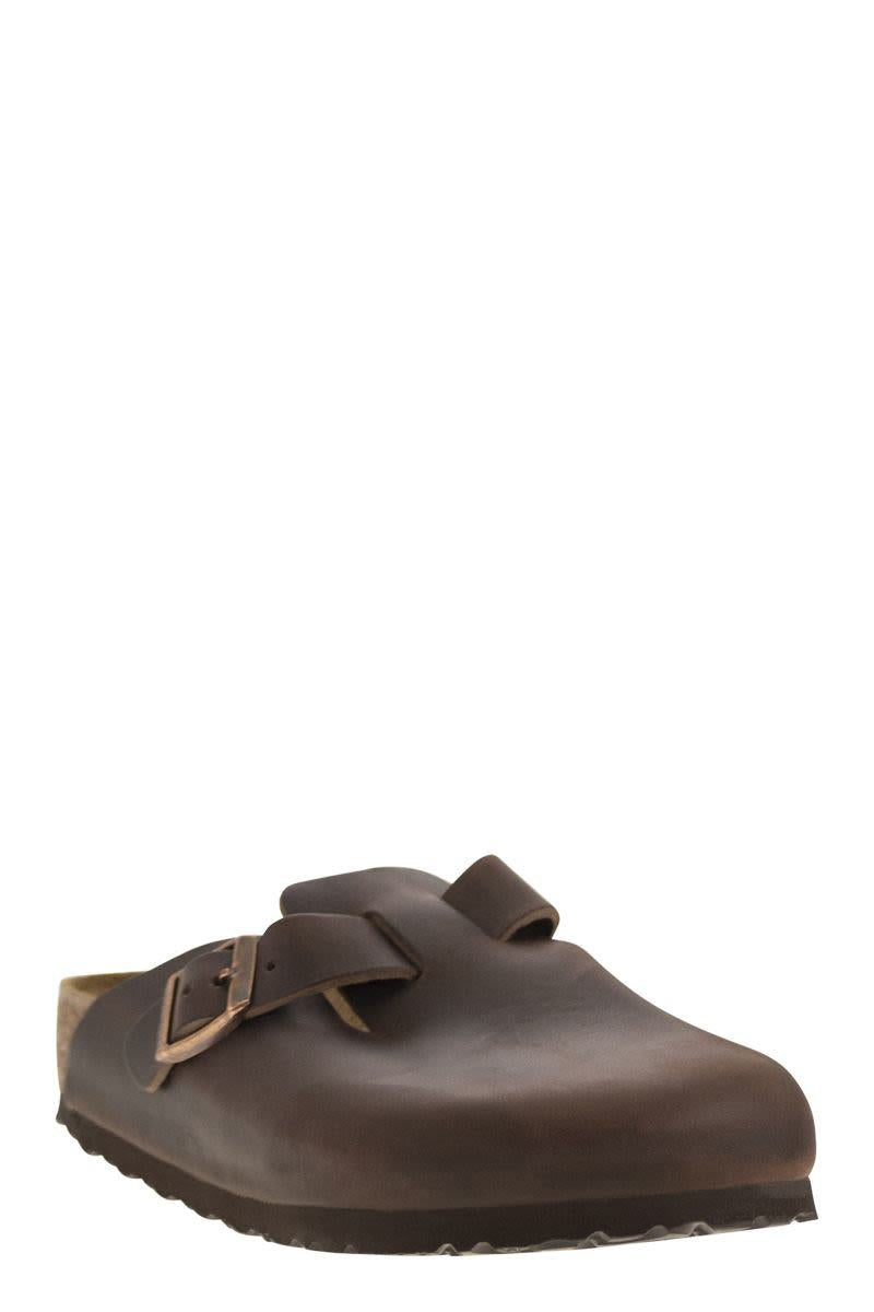 Birkenstock Boston - Leather Sabot
