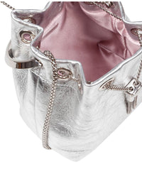 Jimmy Choo Metallic Leather Handbag