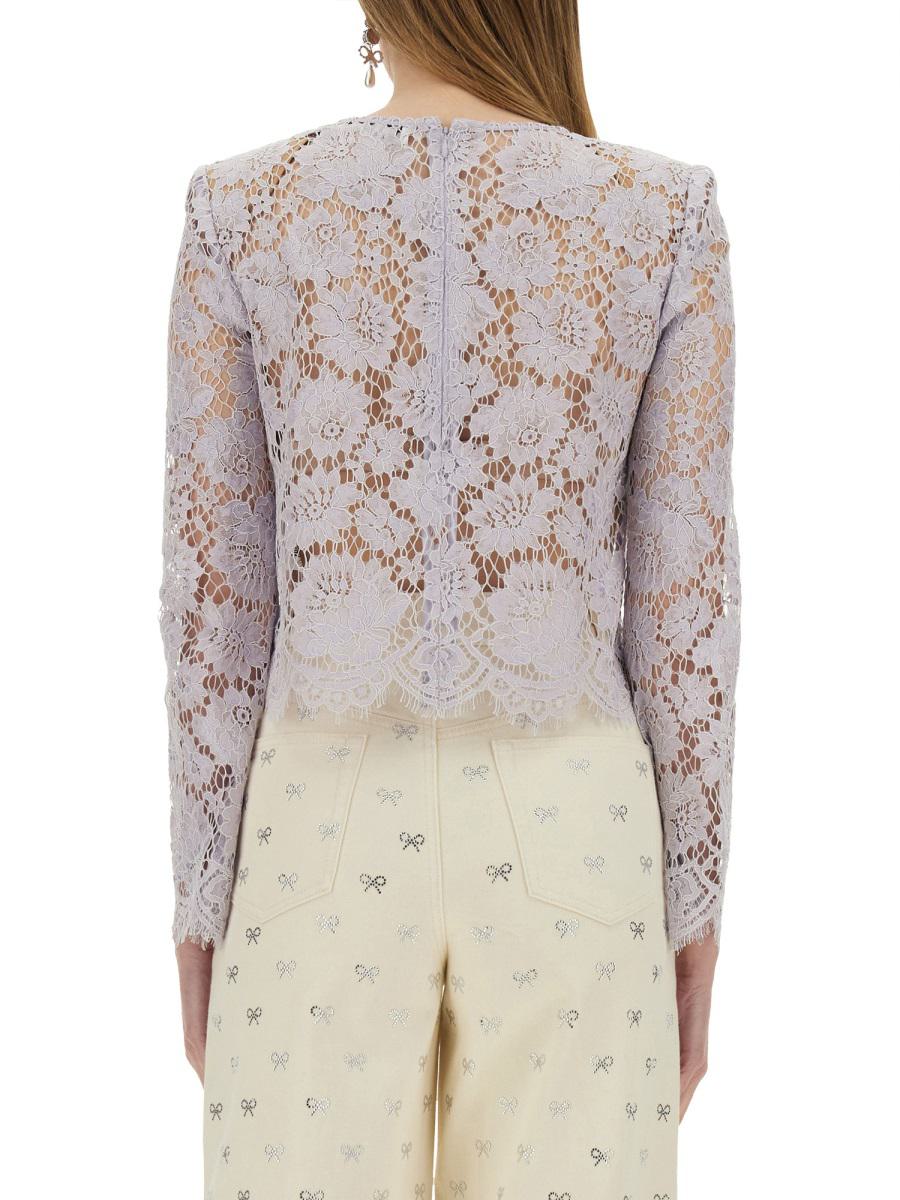 Self-Portrait Lace Top