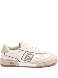 Fendi Fendi Match Leather Sneakers