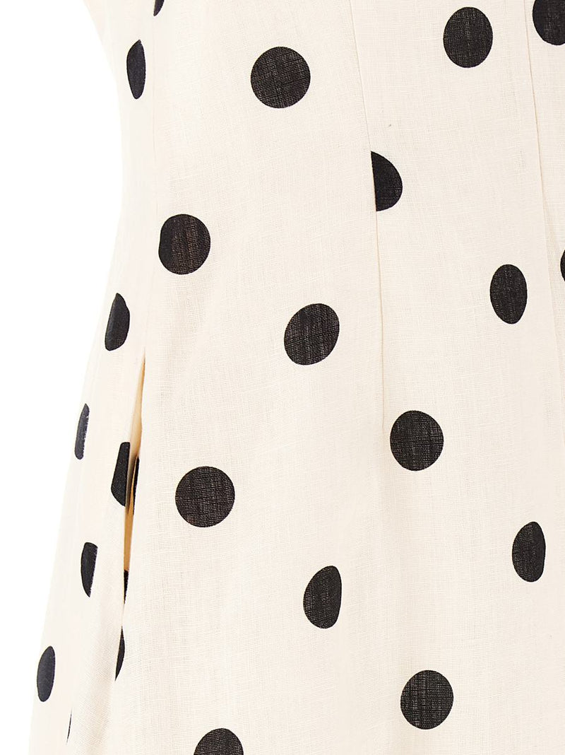 Zimmermann 'Crush V Neck Midi' Dress