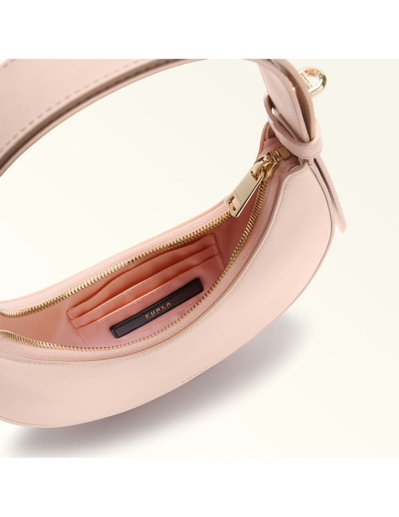 Furla Mini Leather Hobo Bag