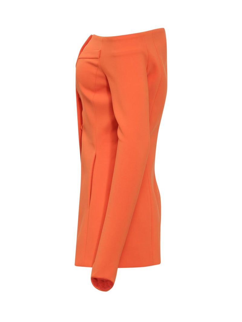 Alessandro Vigilante Blazer With Bare Shoulders