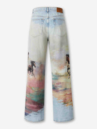 Amiri Horse Wide Leg Jeans