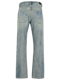 Amiri 'Mx1' Light Blue Cotton Jeans