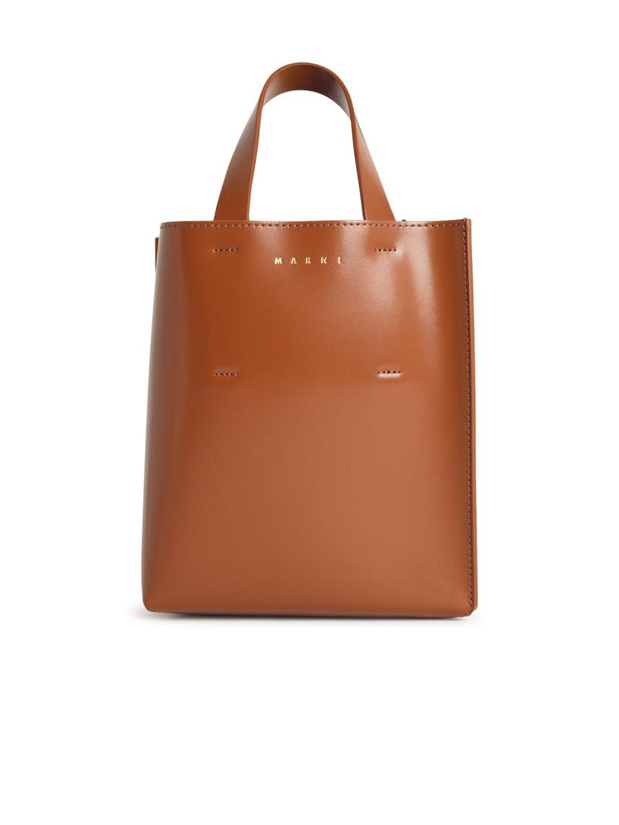 Marni 'Museum' Brown Leather Bag