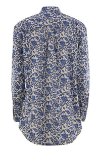 MC2 Saint Barth Brigitte - Shirt With Flower Pattern