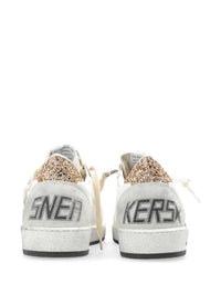 Golden Goose 'Ball Star' Sneakers With Glitter Heel