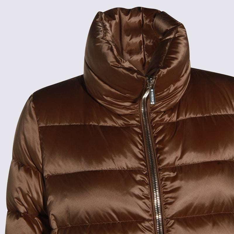 Moorer Brown Down Jacket