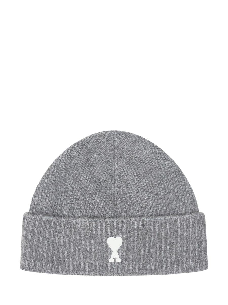 AMI Paris Ami Alexandre Mattiussi Beanie Hat