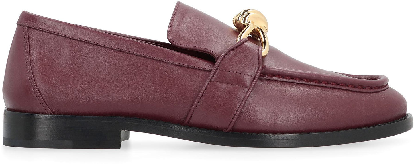 Bottega Veneta Mud Leather Loafers