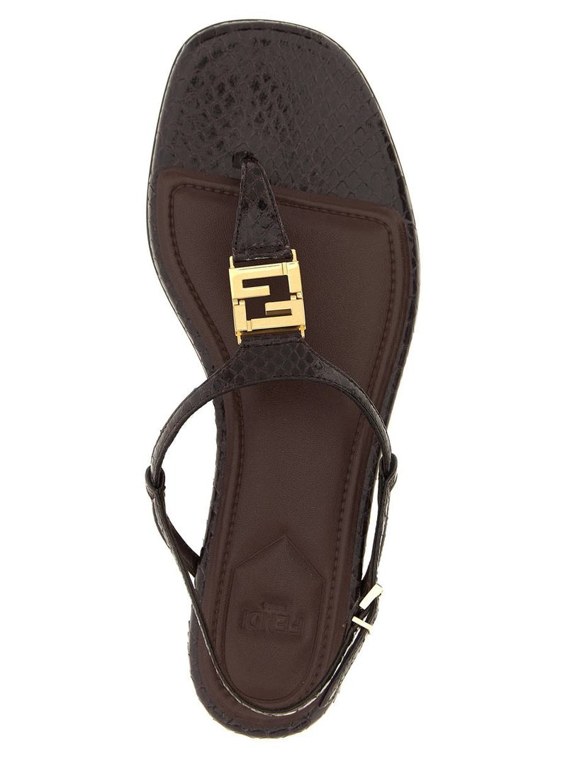 Fendi 'Fendi Ffold' Sandals